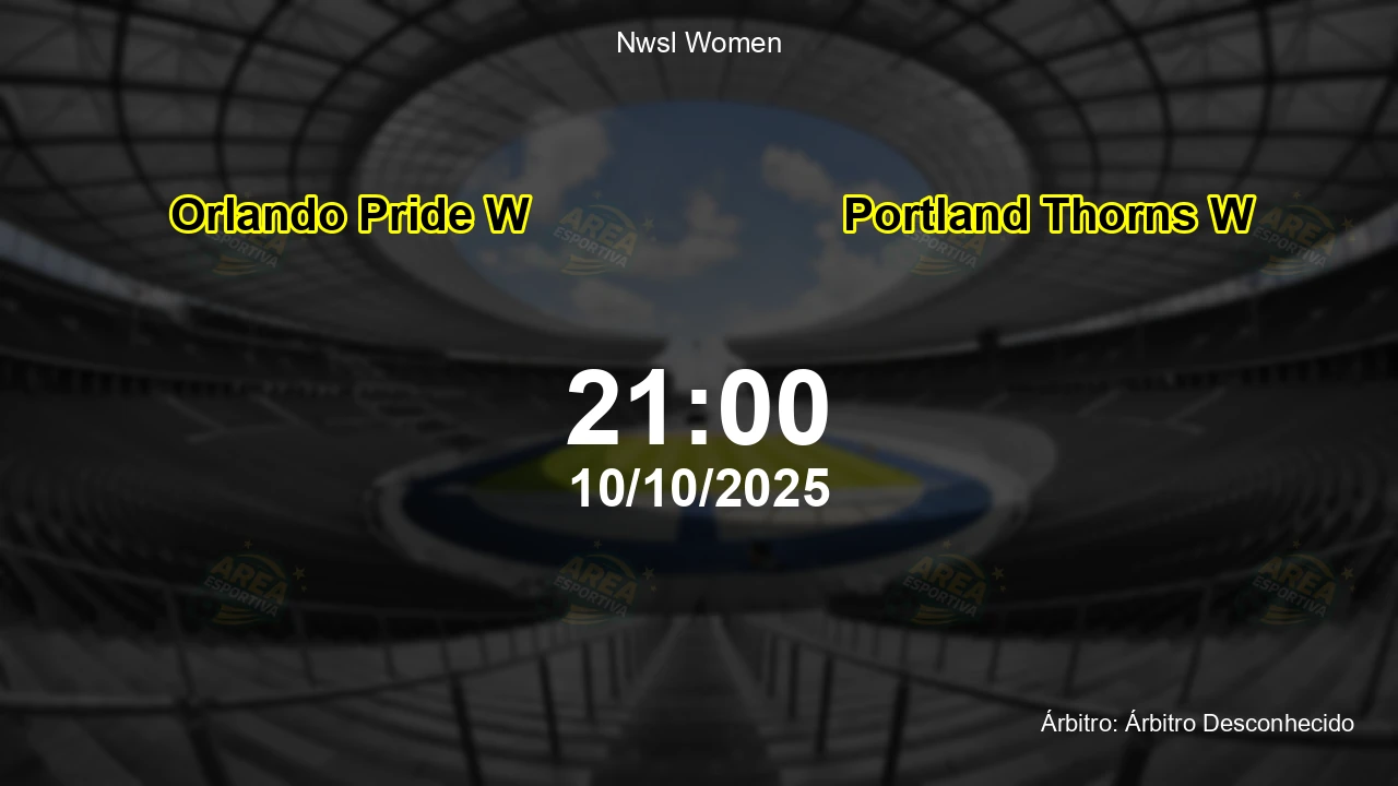 Palpite e análise do jogo Orlando Pride W vs Portland Thorns W pela Nwsl Women