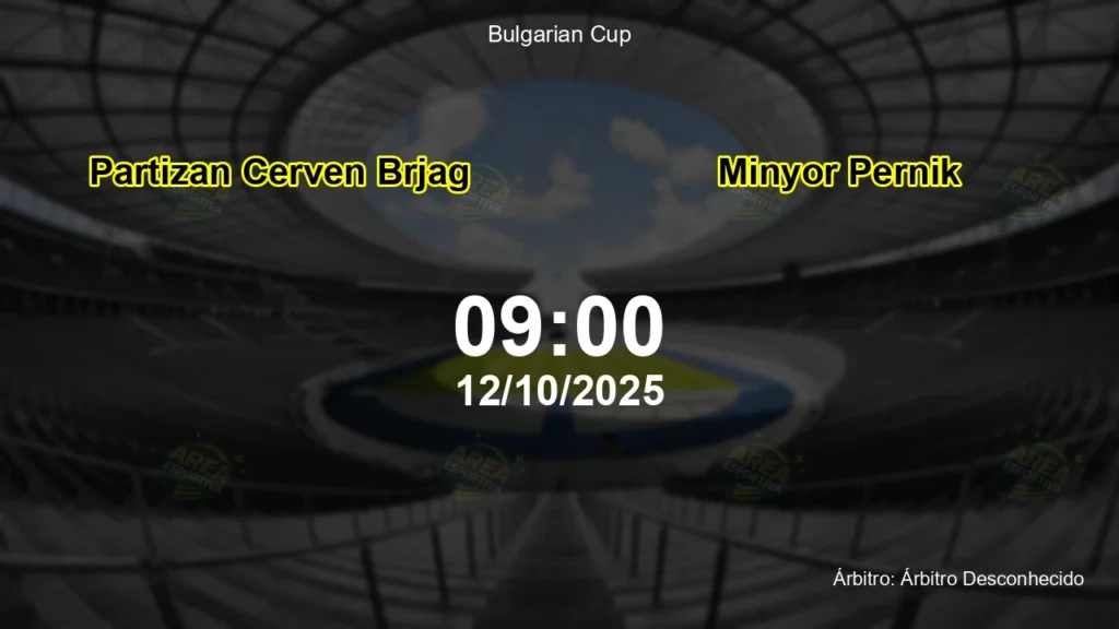 Palpite e an&aacute;lise do jogo Partizan Cerven Brjag vs Minyor Pernik pela Bulgarian Cup
