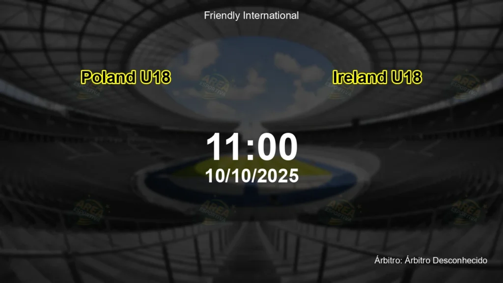 Palpite e an&aacute;lise do jogo Poland U18 vs Ireland U18 pela Friendly International