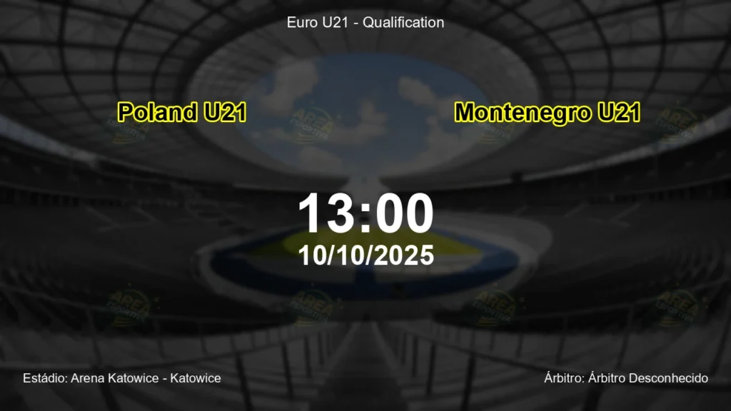 Palpite e an&aacute;lise do jogo Poland U21 vs Montenegro U21 pela Euro U21 - Qualification