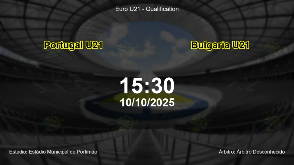 Palpite e an&aacute;lise do jogo Portugal U21 vs Bulgaria U21 pela Euro U21 - Qualification