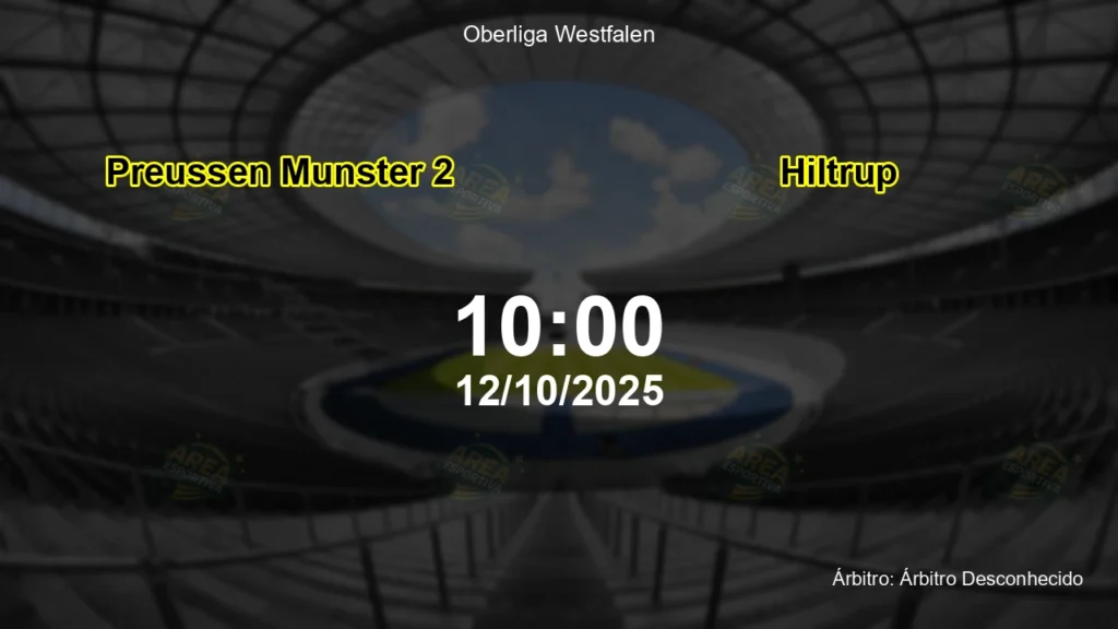 Palpite e an&aacute;lise do jogo Preussen Munster 2 vs Hiltrup pela Oberliga Westfalen