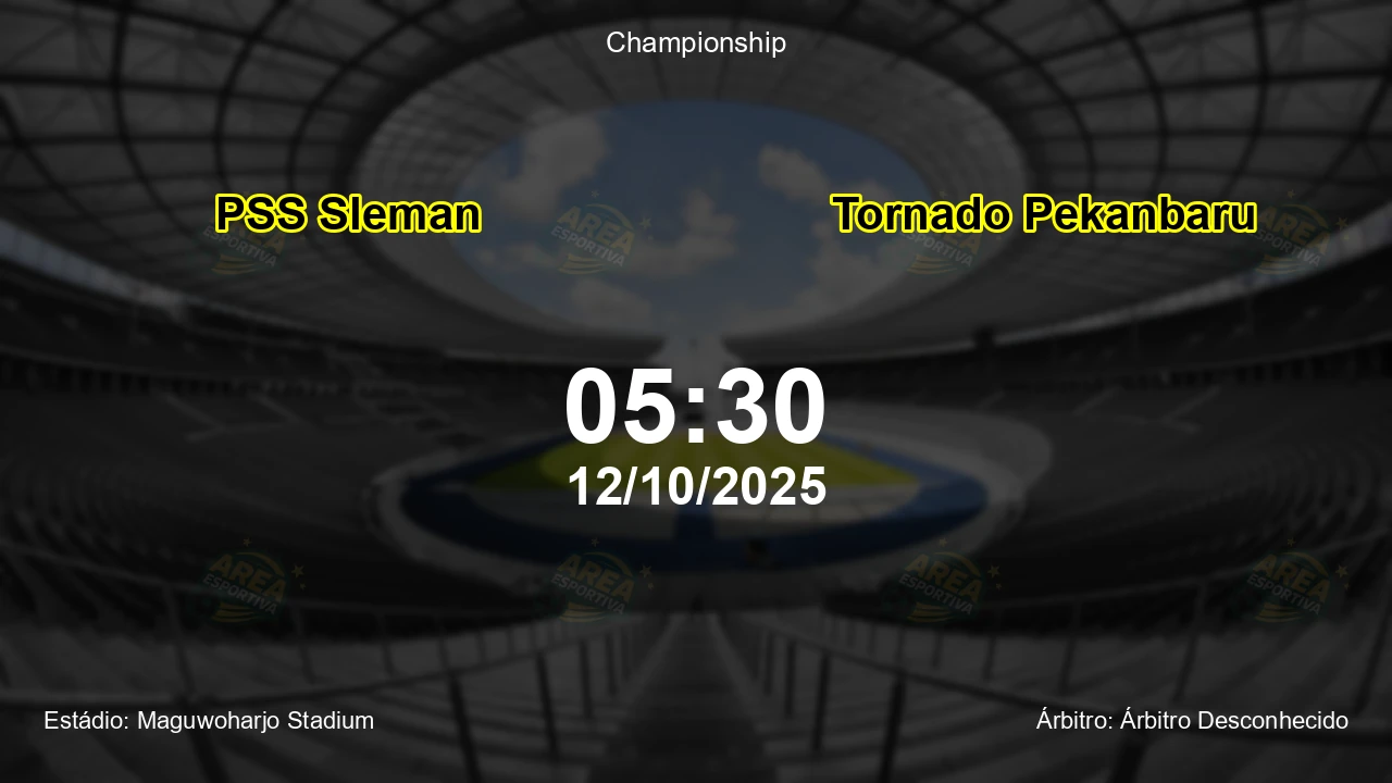 Palpite e análise do jogo PSS Sleman vs Tornado Pekanbaru pela Championship