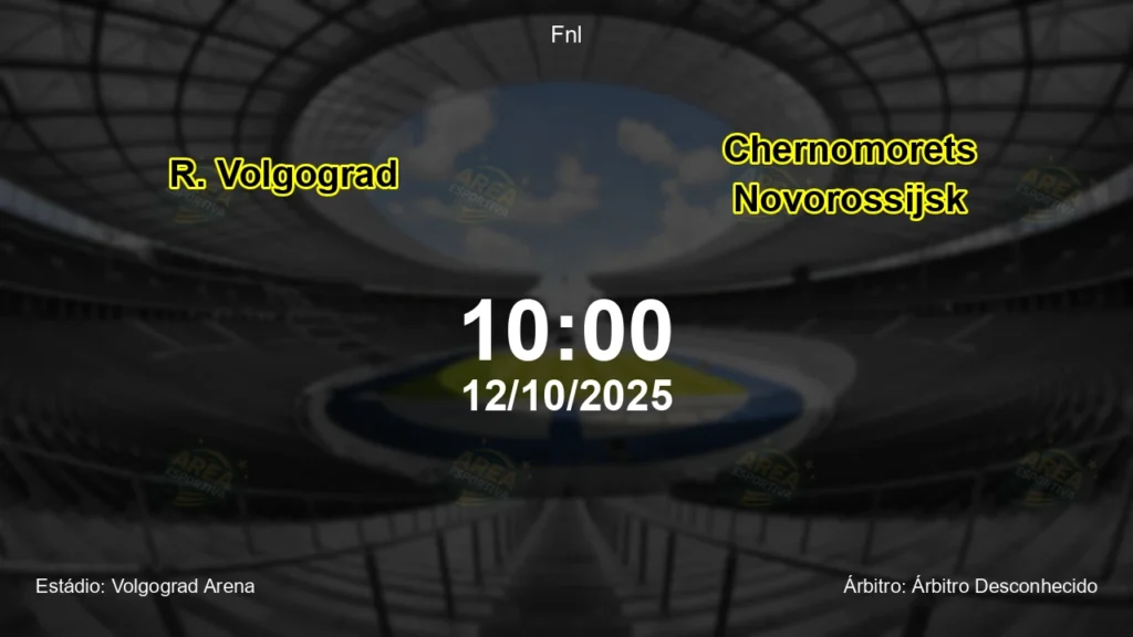 Palpite e an&aacute;lise do jogo R. Volgograd vs Chernomorets Novorossijsk pela Fnl