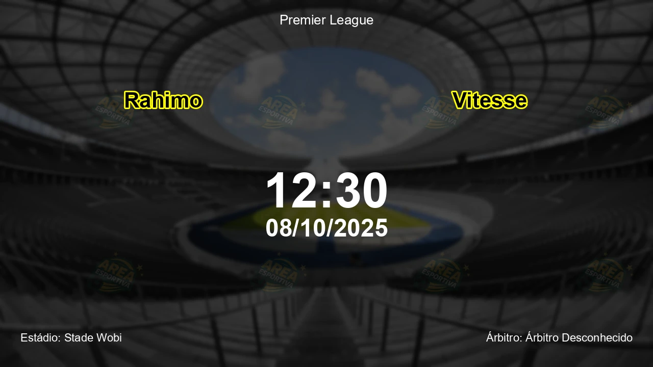 Palpite e análise do jogo Rahimo vs Vitesse pela Premier League