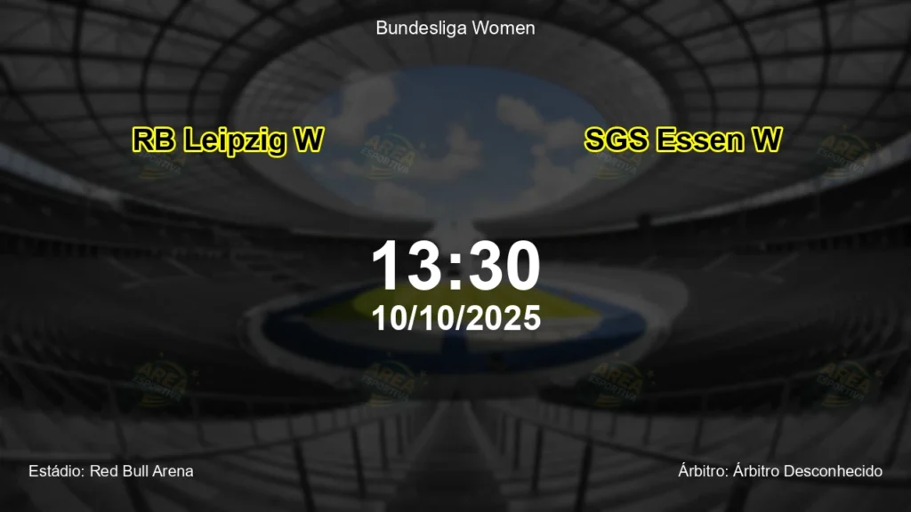 Palpite e an&aacute;lise do jogo RB Leipzig W vs SGS Essen W pela Bundesliga Women