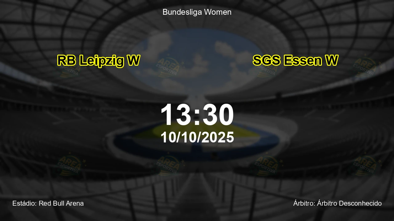 Palpite e análise do jogo RB Leipzig W vs SGS Essen W pela Bundesliga Women