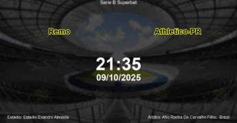 Palpite e análise do jogo Remo vs Athletico-PR pela Serie B Superbet