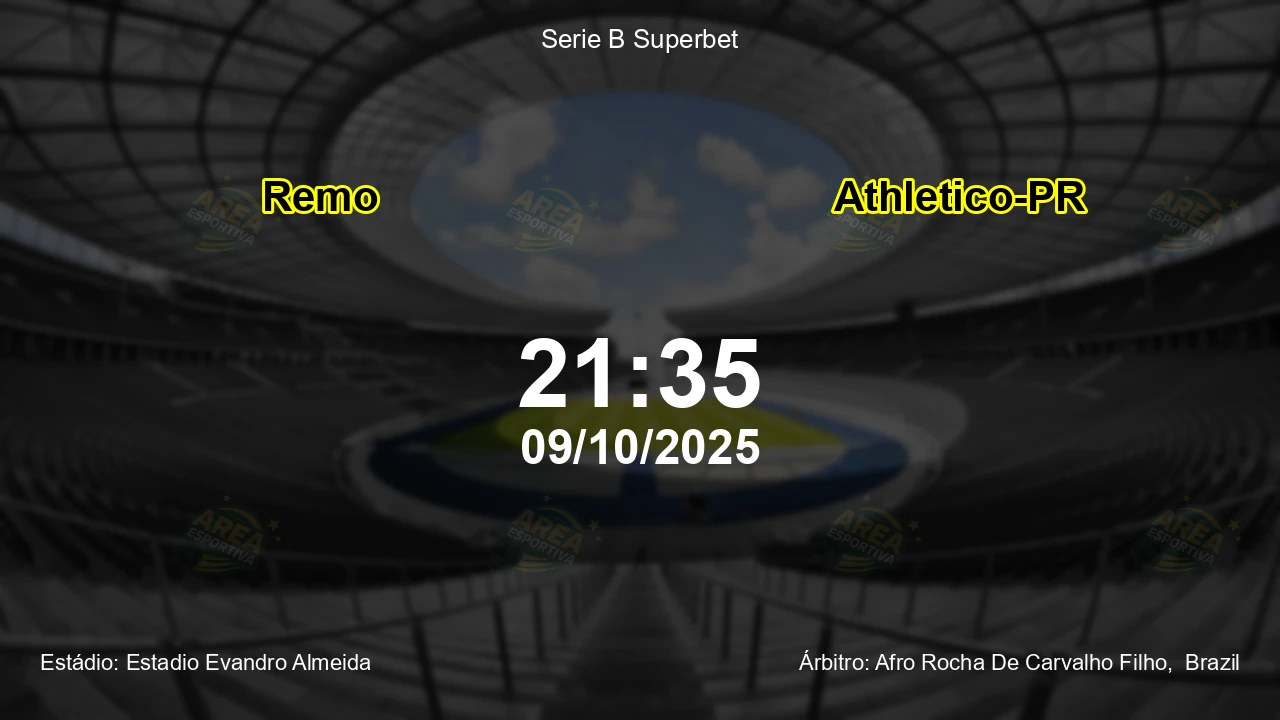 Palpite e análise do jogo Remo vs Athletico-PR pela Serie B Superbet