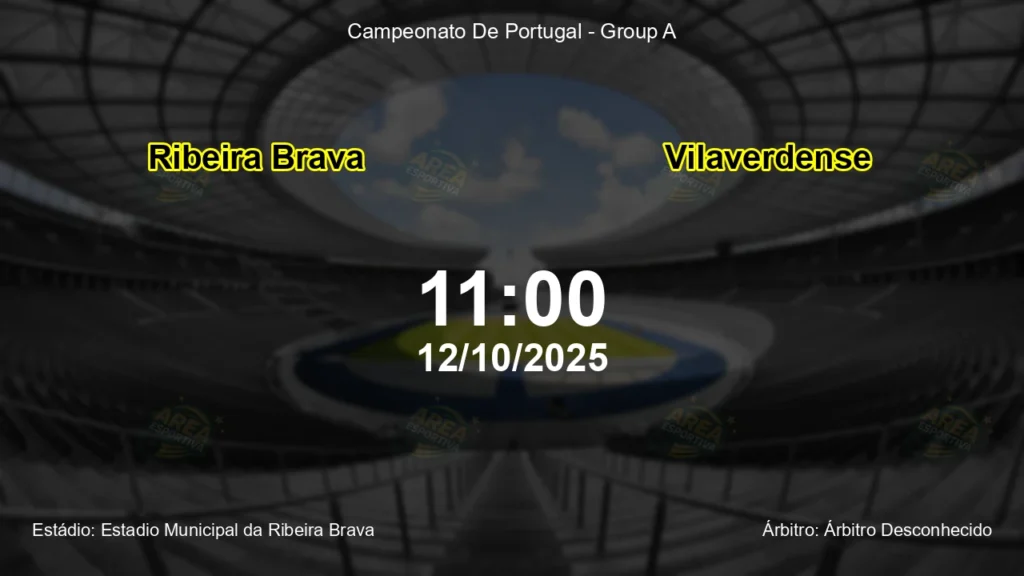 Palpite e an&aacute;lise do jogo Ribeira Brava vs Vilaverdense pela Campeonato De Portugal - Group A