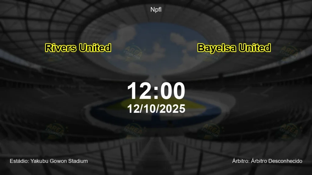 Palpite e an&aacute;lise do jogo Rivers United vs Bayelsa United pela Npfl