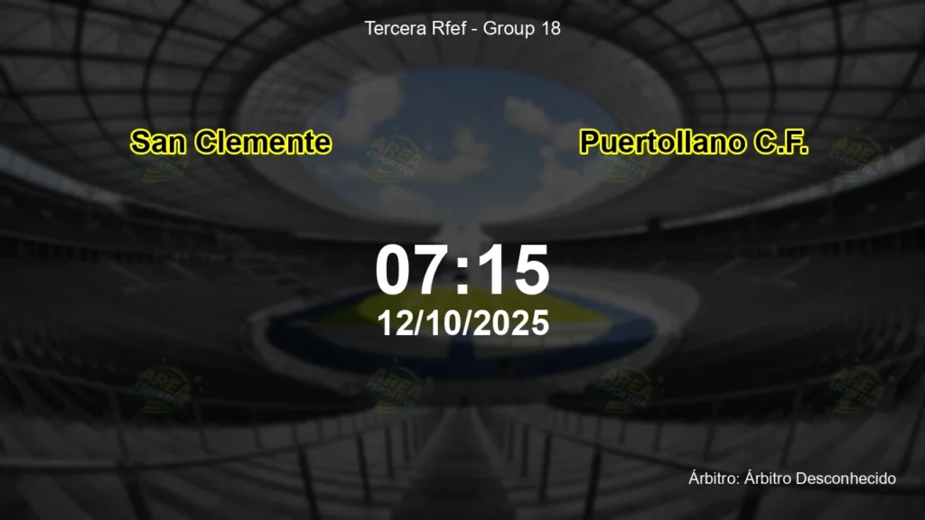 Palpite e an&aacute;lise do jogo San Clemente vs Puertollano C.F. pela Tercera Rfef - Group 18