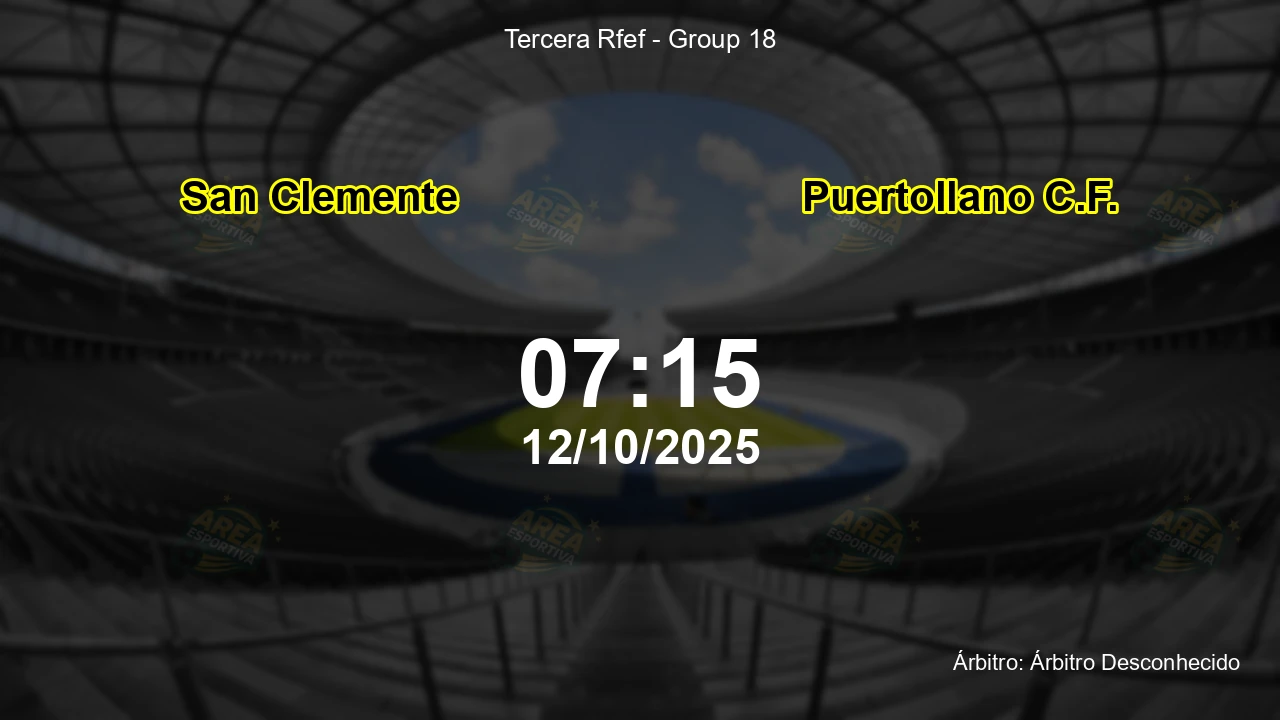 Palpite e análise do jogo San Clemente vs Puertollano C.F. pela Tercera Rfef - Group 18