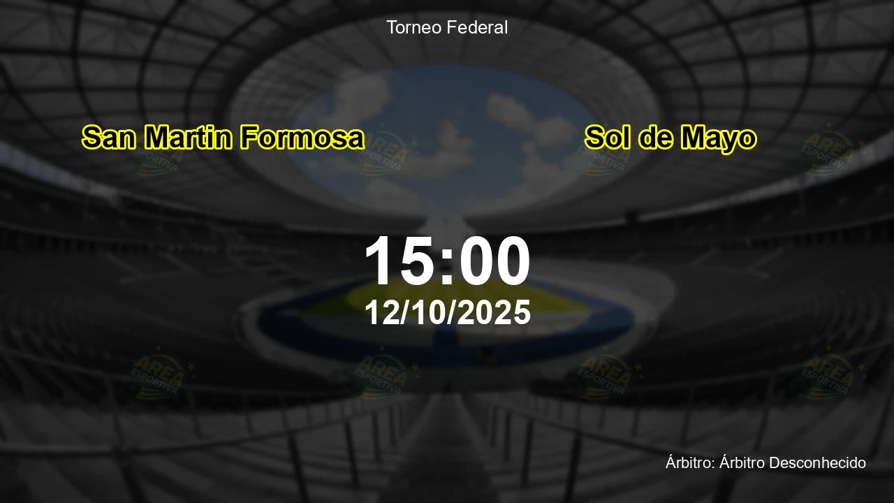 Palpite e análise do jogo San Martin Formosa vs Sol de Mayo pela Torneo Federal