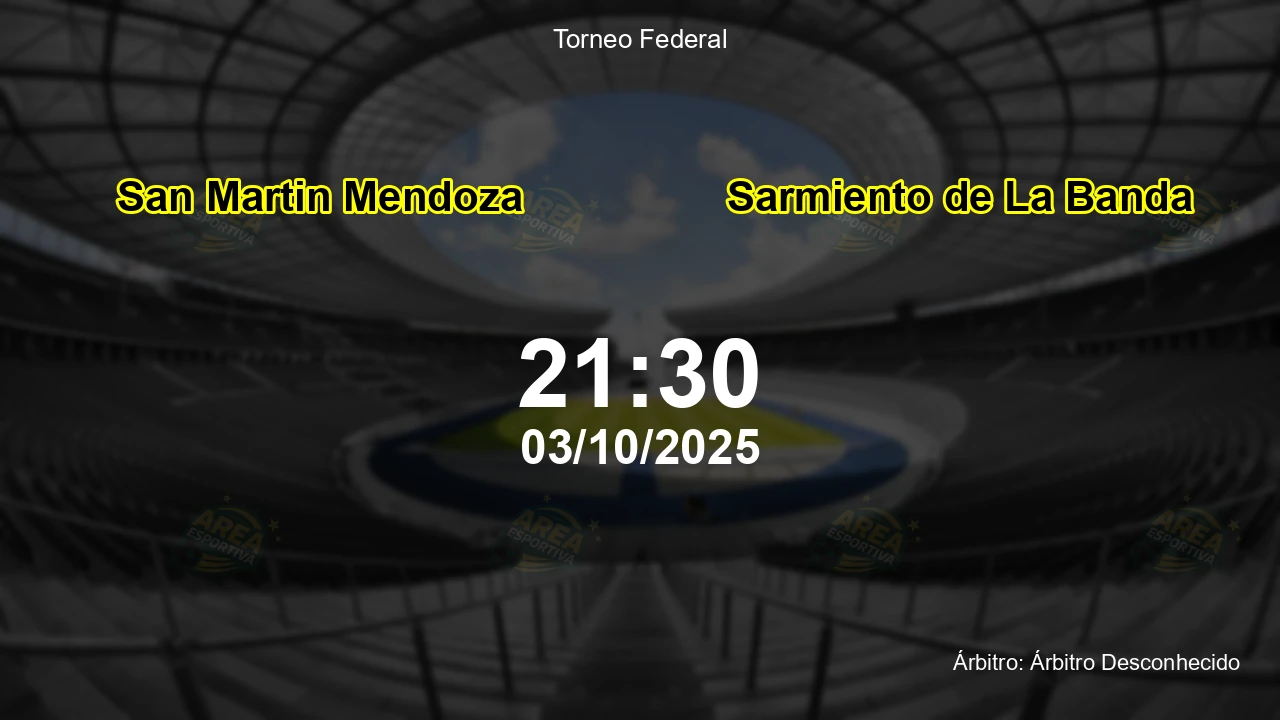 Palpite e análise do jogo San Martin Mendoza vs Sarmiento de La Banda pela Torneo Federal