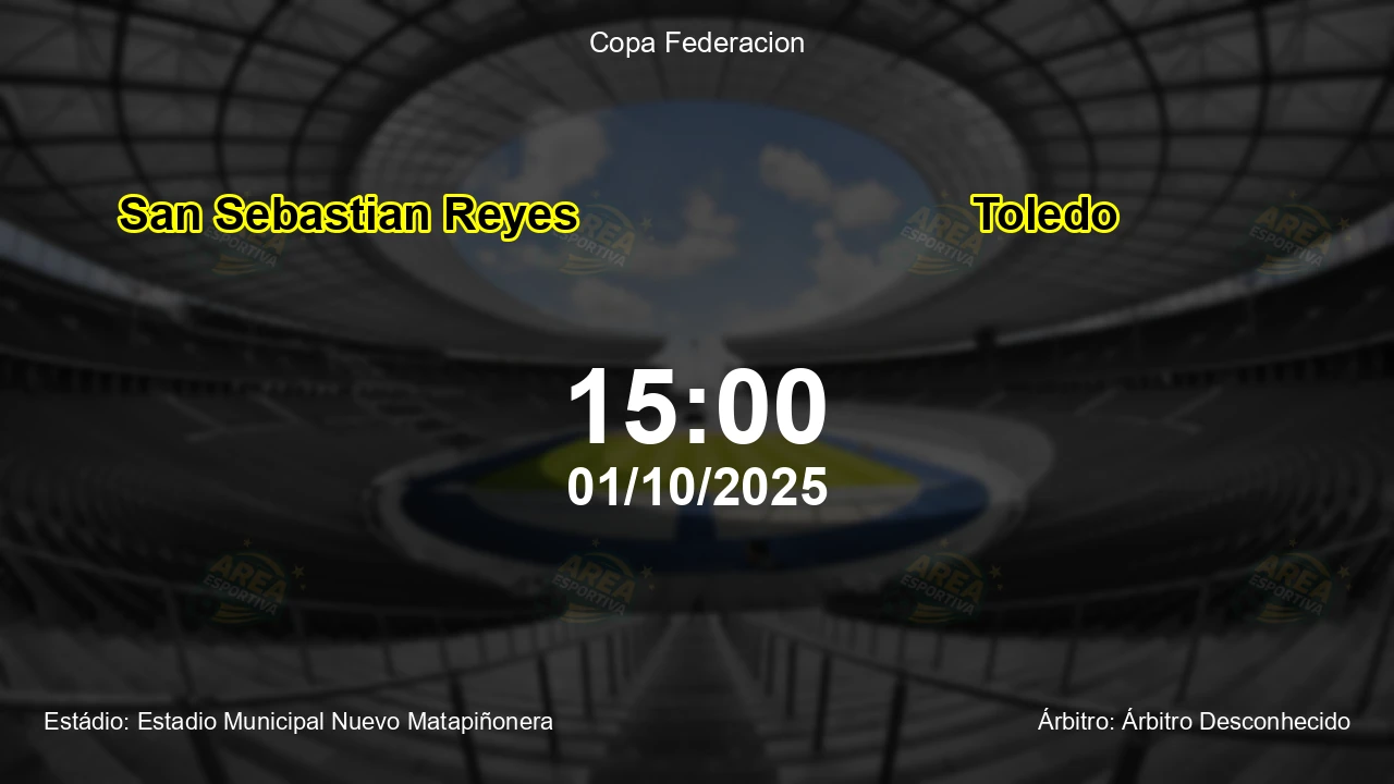 Palpite e análise do jogo San Sebastian Reyes vs Toledo pela Copa Federacion