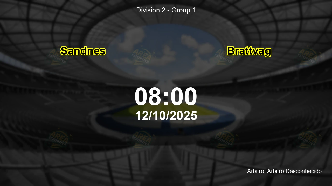 Palpite e análise do jogo Sandnes vs Brattvag pela Division 2 - Group 1