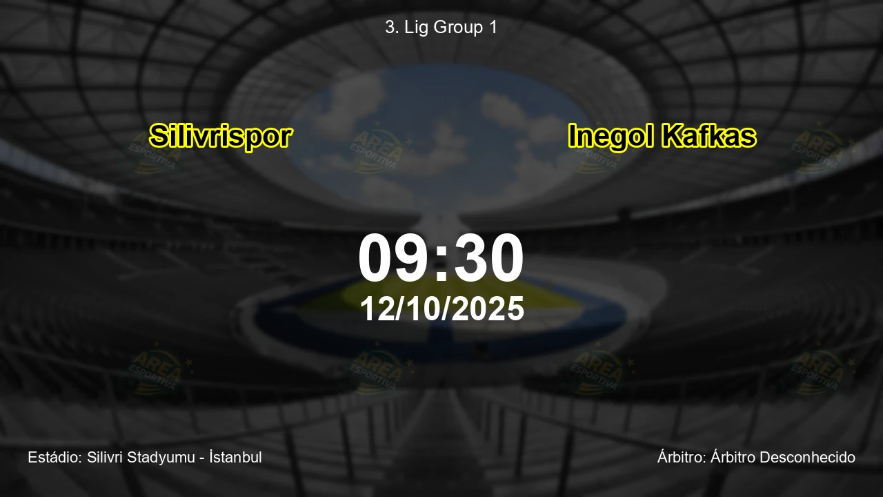 Palpite e análise do jogo Silivrispor vs Inegol Kafkas pela 3. Lig Group 1