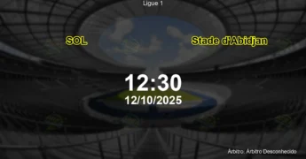 Palpite e análise do jogo SOL vs Stade d'Abidjan pela Ligue 1
