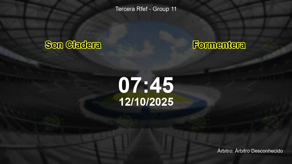 Palpite e an&aacute;lise do jogo Son Cladera vs Formentera pela Tercera Rfef - Group 11