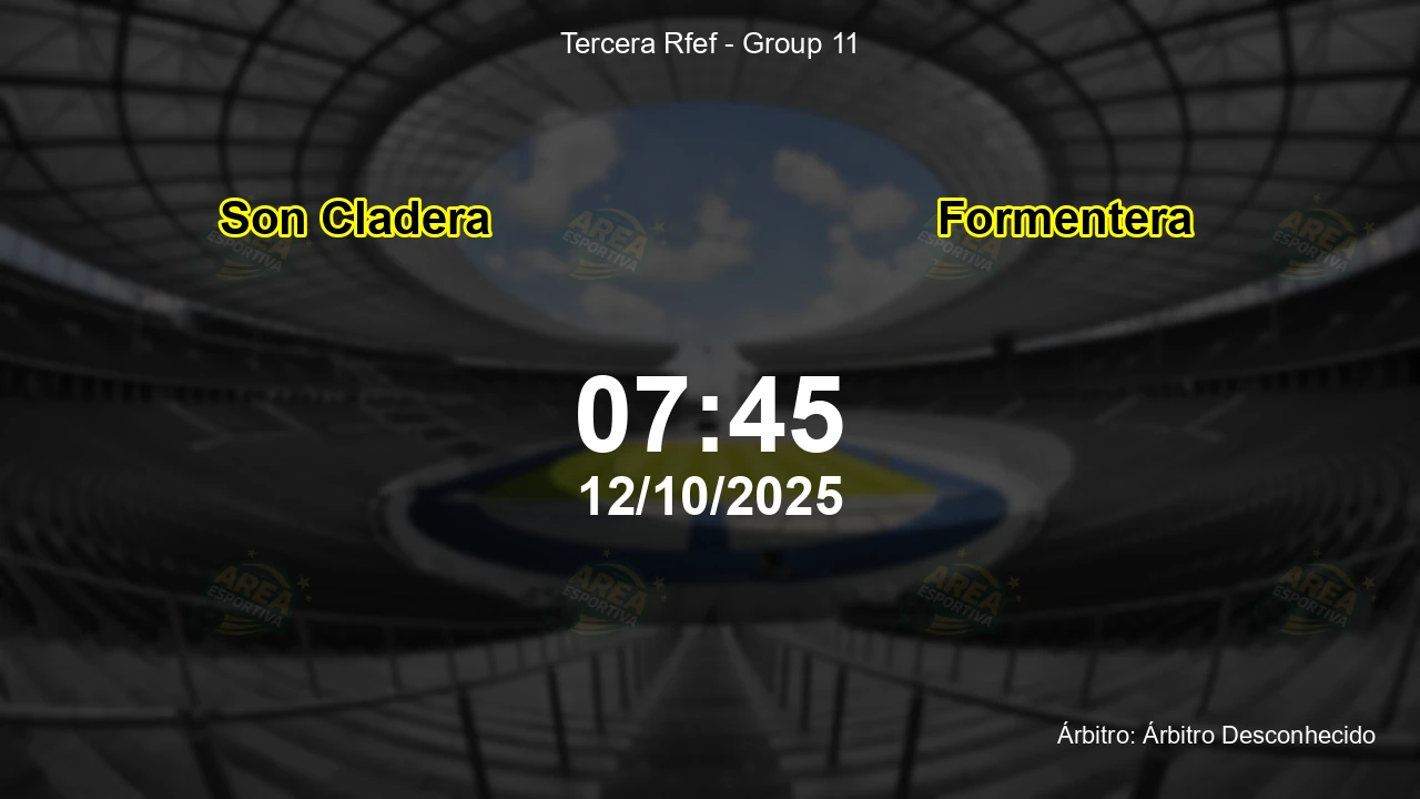 Palpite e análise do jogo Son Cladera vs Formentera pela Tercera Rfef - Group 11