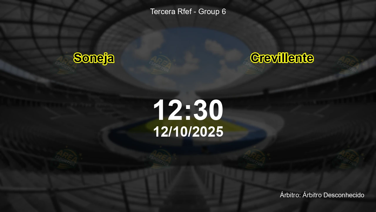 Palpite e análise do jogo Soneja vs Crevillente pela Tercera Rfef - Group 6