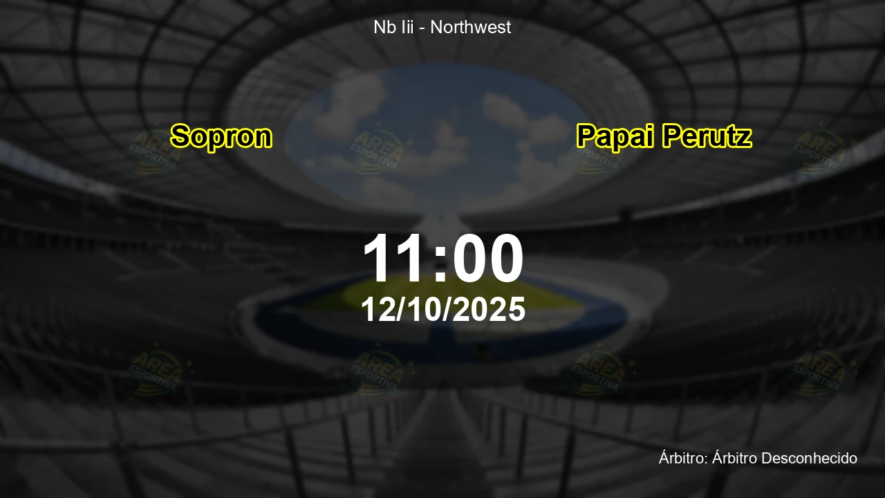 Palpite e análise do jogo Sopron vs Papai Perutz pela Nb Iii - Northwest