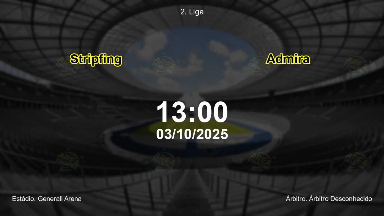 Palpite e análise do jogo Stripfing vs Admira pela 2. Liga