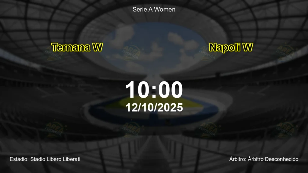 Palpite e an&aacute;lise do jogo Ternana W vs Napoli W pela Serie A Women