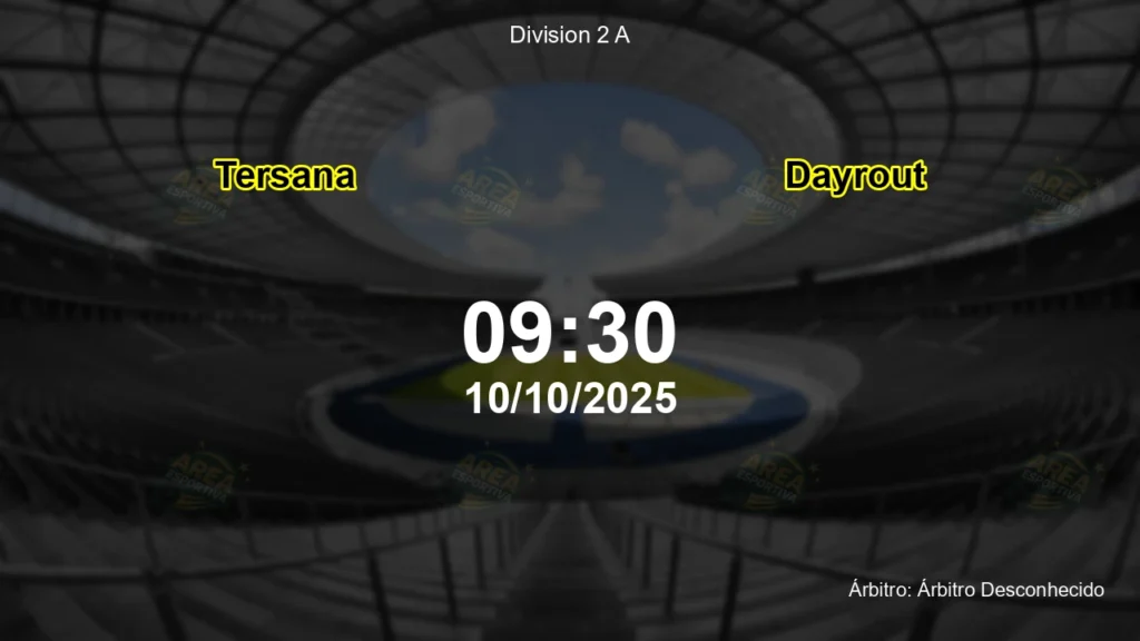 Palpite e an&aacute;lise do jogo Tersana vs Dayrout pela Division 2 A