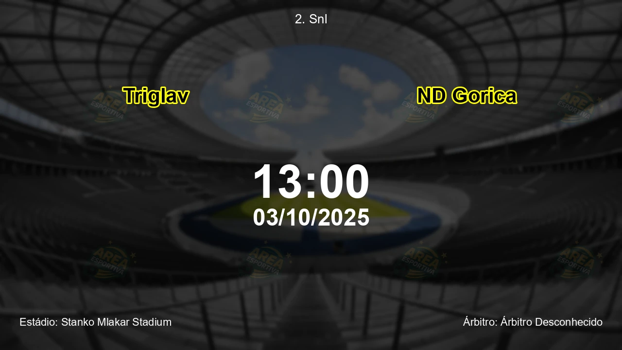 Palpite e análise do jogo Triglav vs ND Gorica pela 2. Snl