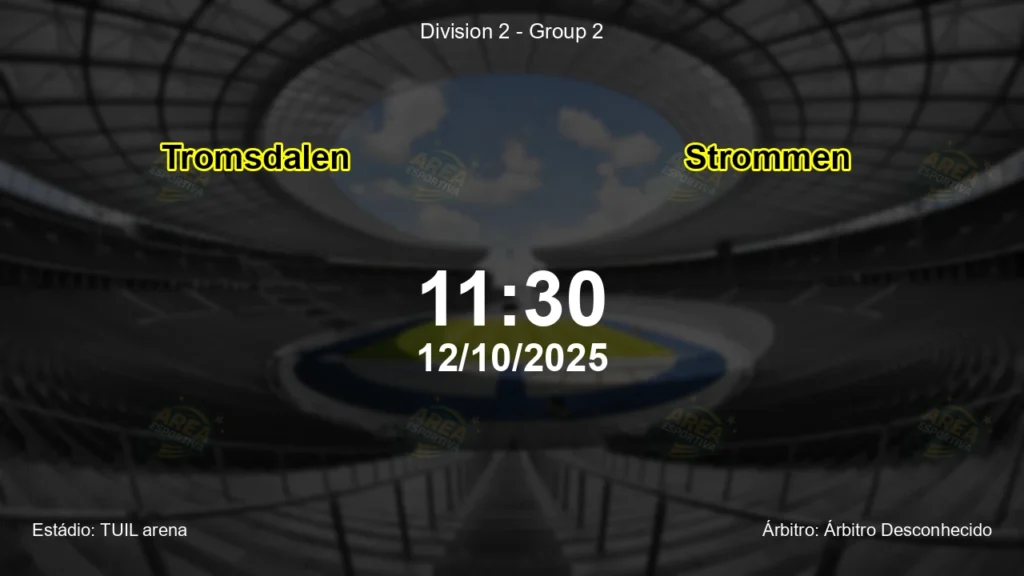 Palpite e an&aacute;lise do jogo Tromsdalen vs Strommen pela Division 2 - Group 2