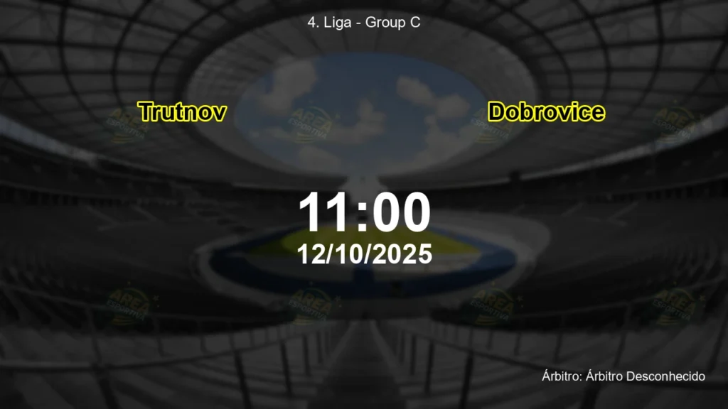 Palpite e an&aacute;lise do jogo Trutnov vs Dobrovice pela 4. Liga - Group C