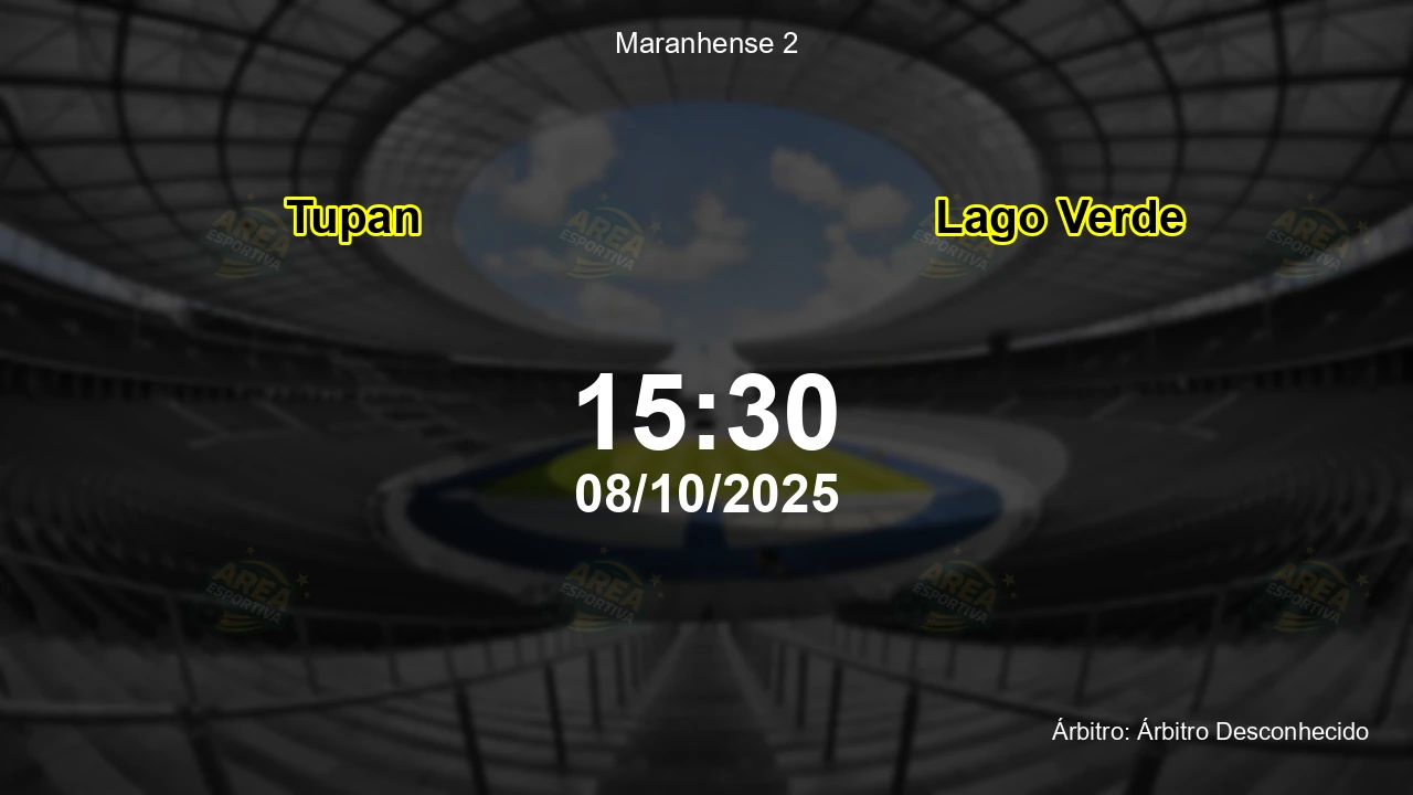 Palpite e análise do jogo Tupan vs Lago Verde pela Maranhense 2