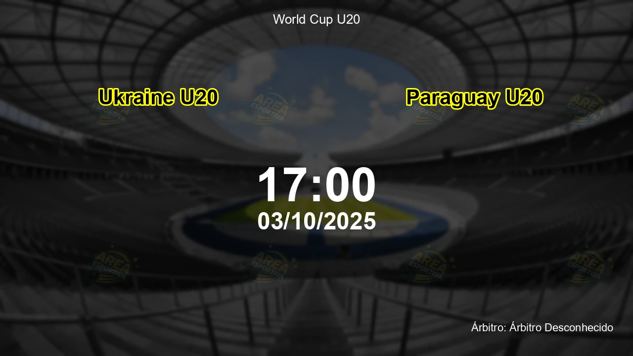 Palpite e análise do jogo Ukraine U20 vs Paraguay U20 pela World Cup U20