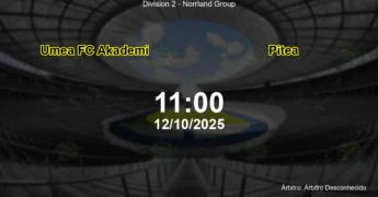 Palpite e análise do jogo Umea FC Akademi vs Pitea pela Division 2 - Norrland Group