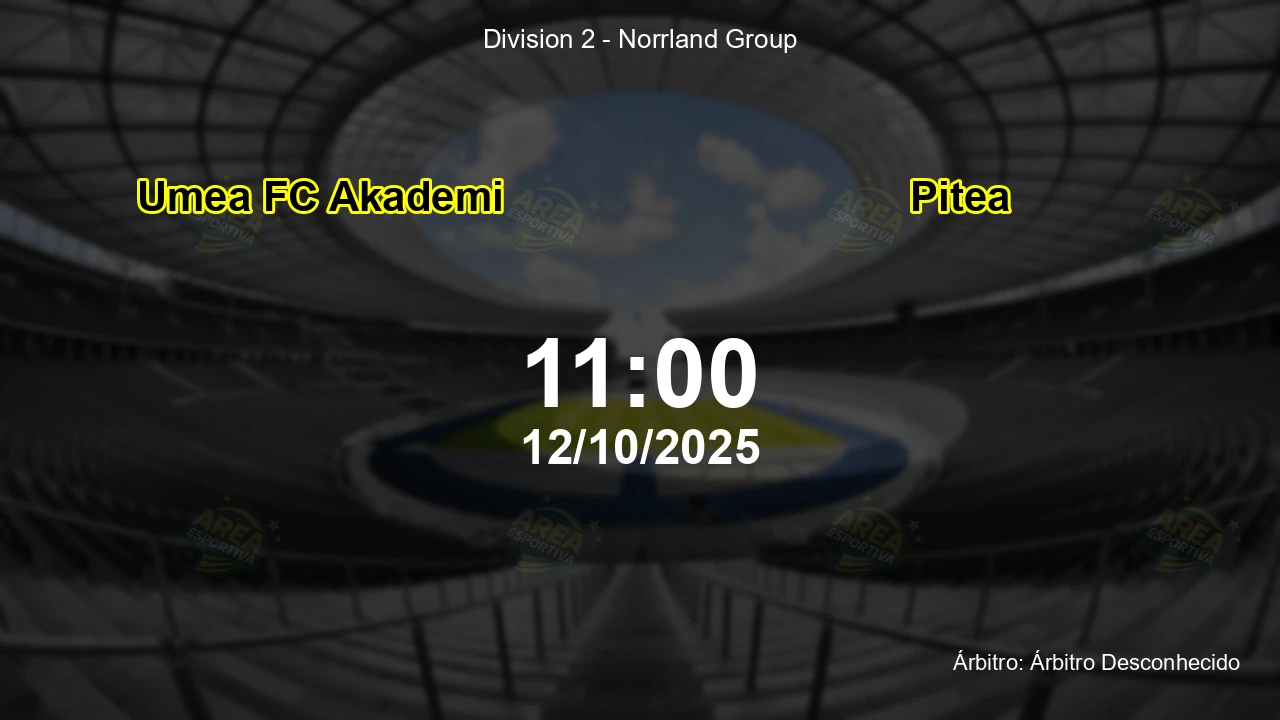 Palpite e análise do jogo Umea FC Akademi vs Pitea pela Division 2 - Norrland Group