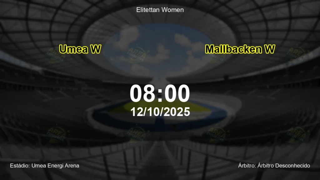 Palpite e an&aacute;lise do jogo Umea W vs Mallbacken W pela Elitettan Women