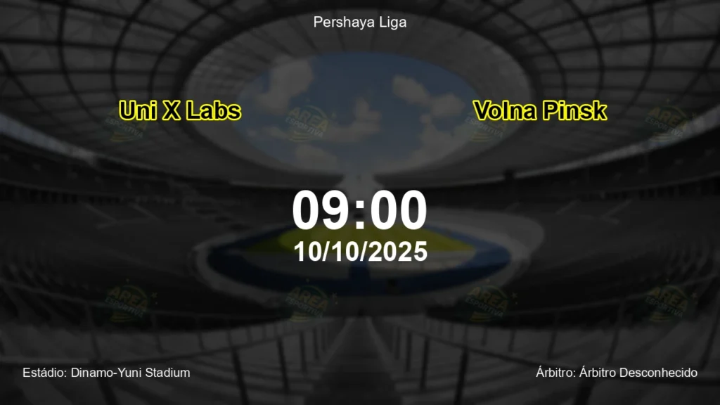 Palpite e an&aacute;lise do jogo Uni X Labs vs Volna Pinsk pela Pershaya Liga