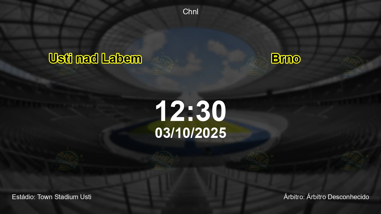 Palpite e análise do jogo Usti nad Labem vs Brno pela Chnl