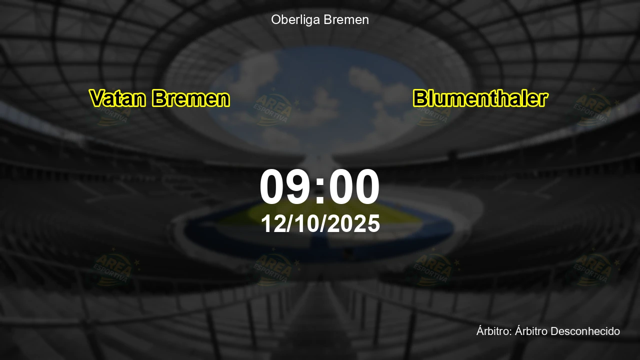 Palpite e análise do jogo Vatan Bremen vs Blumenthaler pela Oberliga Bremen