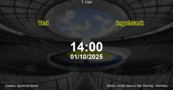 Palpite e análise do jogo Verl vs Ingolstadt pela 3. Liga