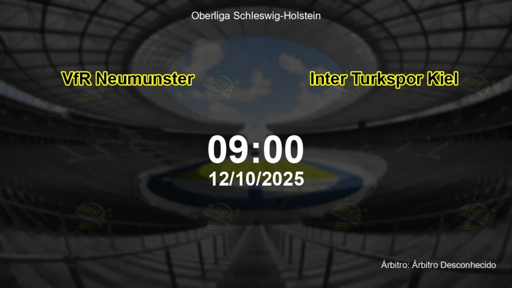 Palpite e an&aacute;lise do jogo VfR Neumunster vs Inter Turkspor Kiel pela Oberliga Schleswig-Holstein