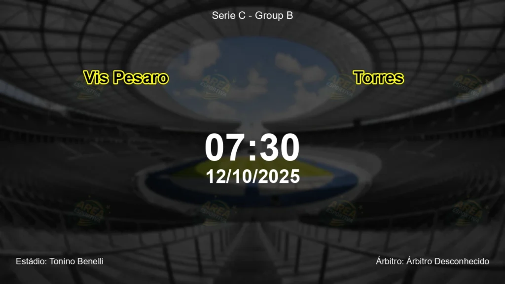 Palpite e an&aacute;lise do jogo Vis Pesaro vs Torres pela Serie C - Group B