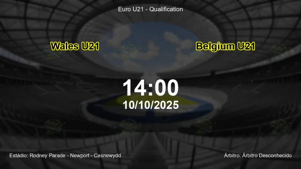 Palpite e an&aacute;lise do jogo Wales U21 vs Belgium U21 pela Euro U21 - Qualification