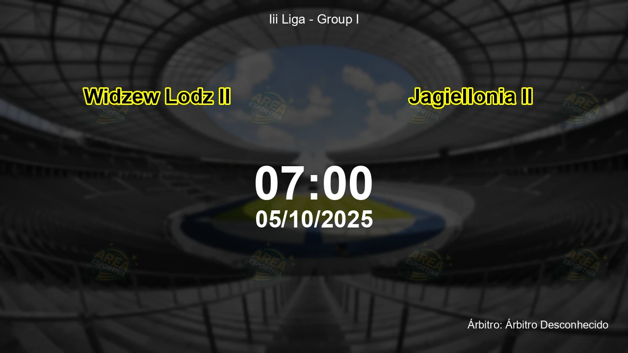 Palpite e análise do jogo Widzew Lodz II vs Jagiellonia II pela Iii Liga - Group I