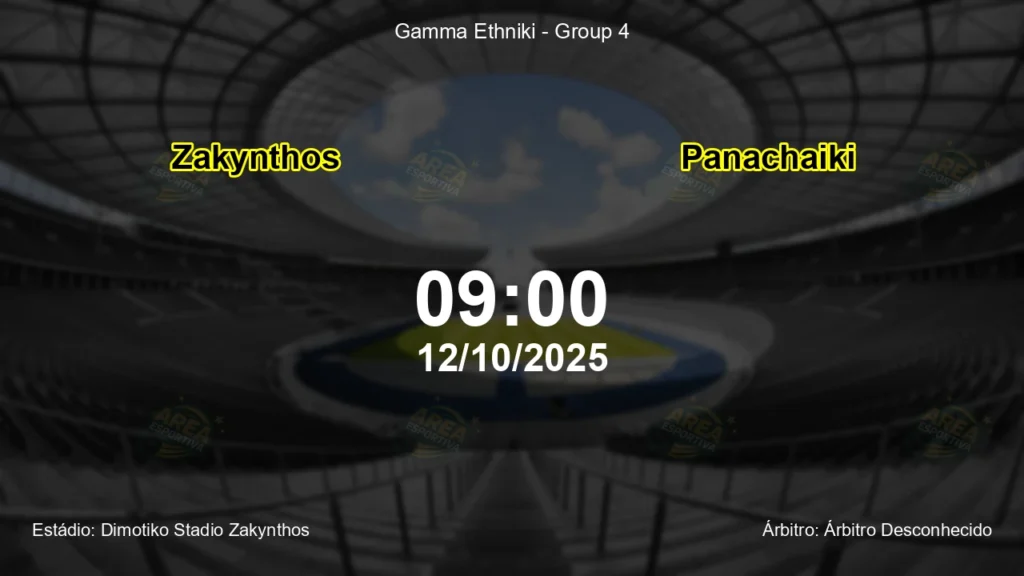 Palpite e an&aacute;lise do jogo Zakynthos vs Panachaiki pela Gamma Ethniki - Group 4